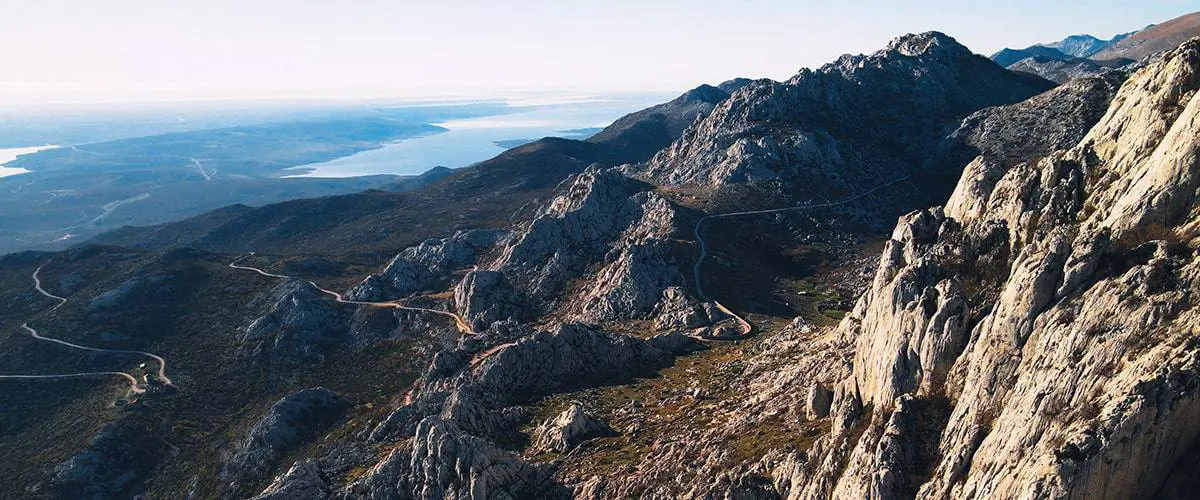 Velebit et mer Adriatique