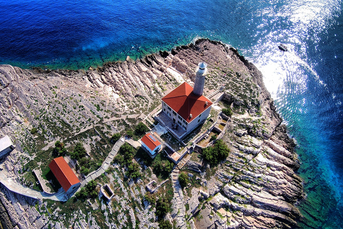 Blitvenica lighthouse Croatia svjetionik
