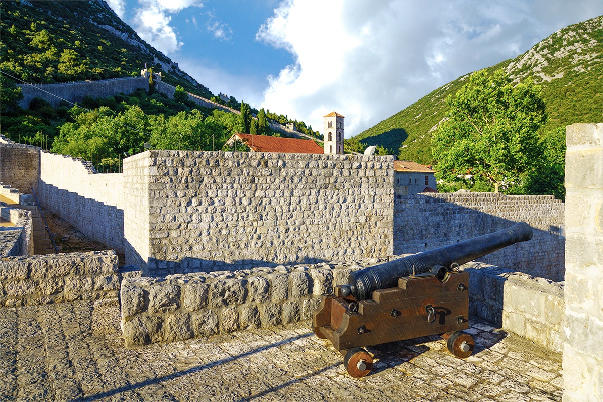 Sistema di fortificazione Ston Croatia Dubrovnik