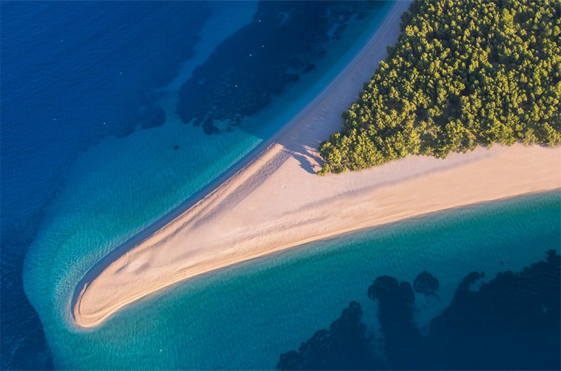 plaże chorwacja bol