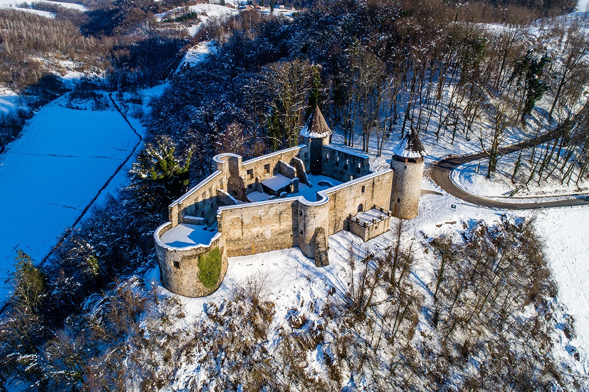 Novigrad Fortress na Dobri, Karlovac, Croatia
