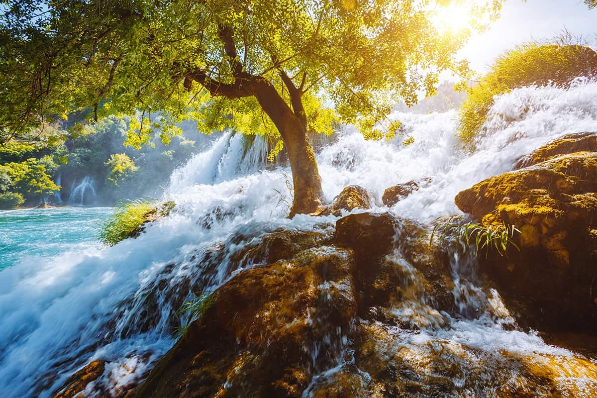 Národní park Krka vodopády, Chorvatsko