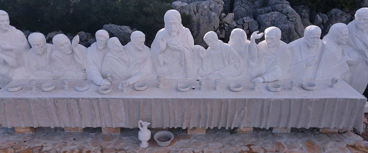 The last supper, Posedarje, Croatia