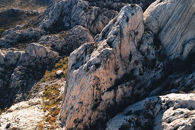 Tulove beams on Velebit mountain