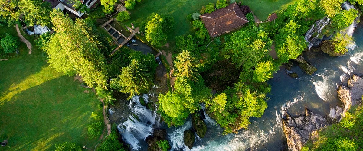 Rastoke Rijeka Korana Slunjčica