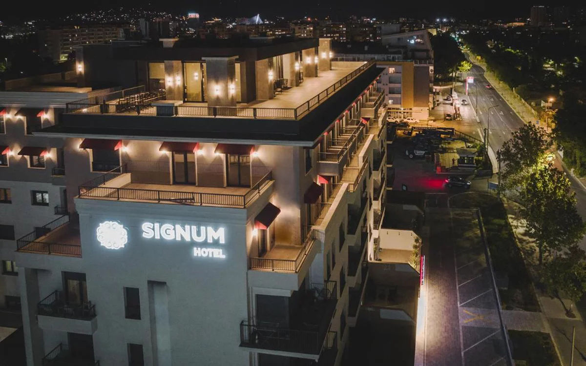 Signum hotel, podgorica, montenegro