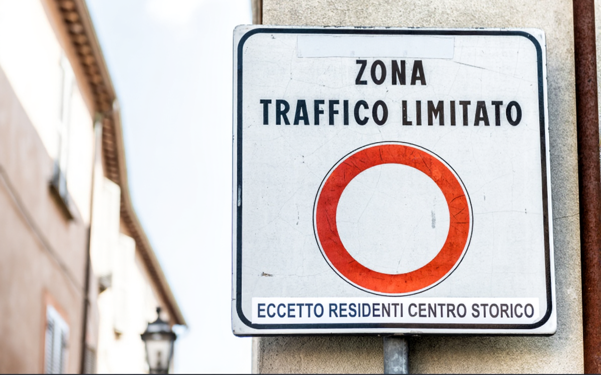 Zona Traffico Limitato in Italy, ZTL zones italy