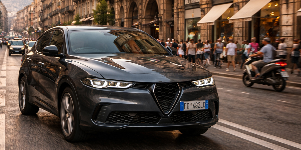 Renting a car at Naples Airport and driving trough Naples streets